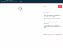 Tablet Screenshot of juancharlie.com